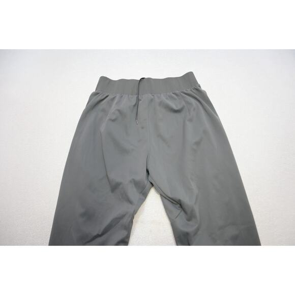 Adidas Sweat Pants Soccer Tapered Gray W/Pockets Athletic Mens Size Medium - Picture 9 of 10